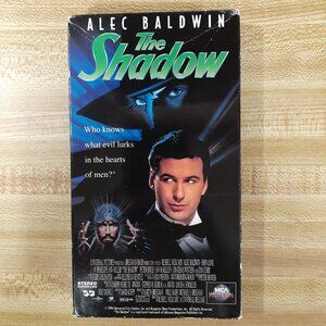 The Shadow 1994 VHS Alec Baldwin John Lone Tim Curry Mulcahy Walter B. Gibson